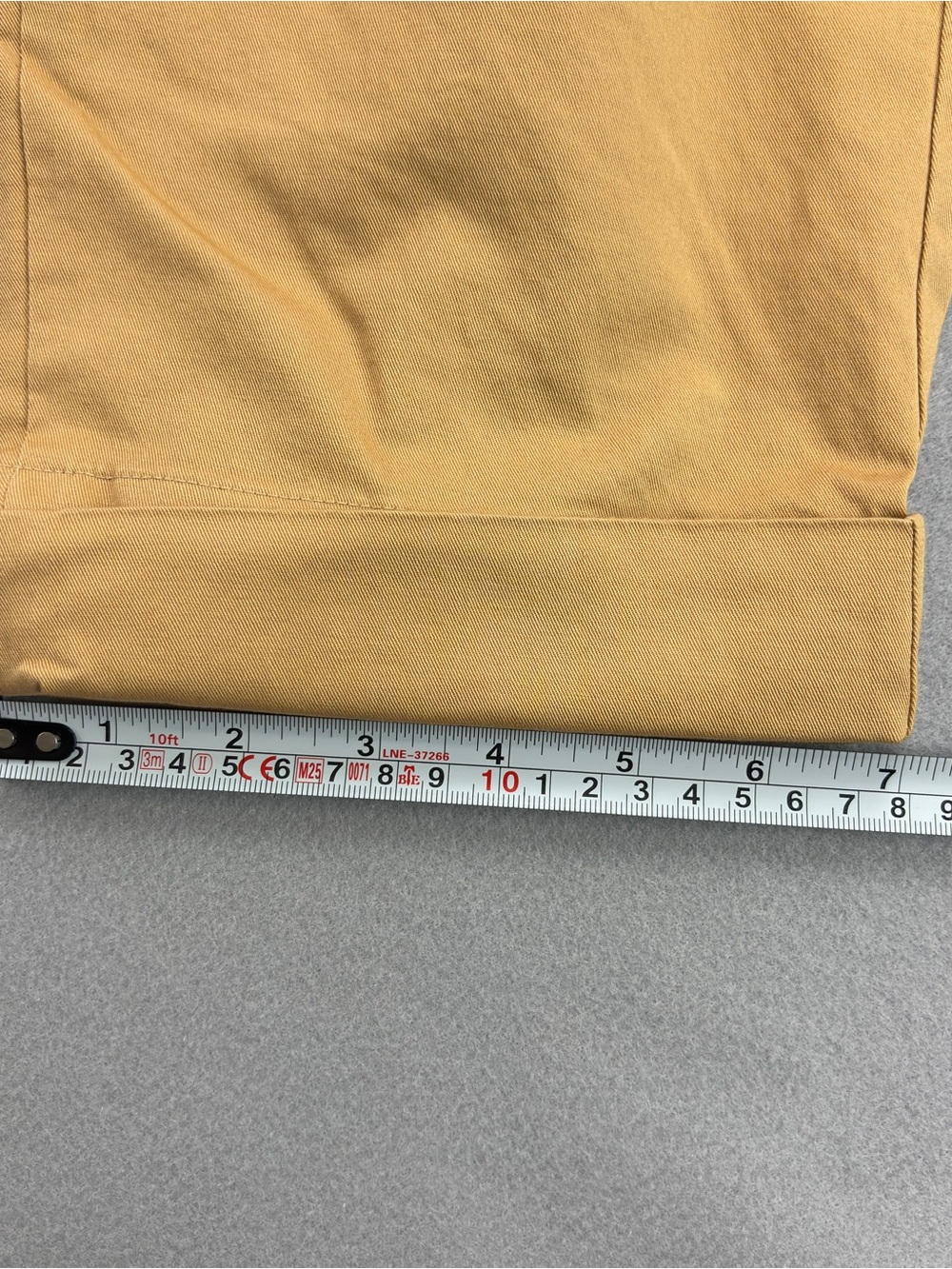 Wildfang The Essential Trouser Camel Sz 16 New Cuffed 2 Side & Back Pockets NWT - Picture 5 of 10